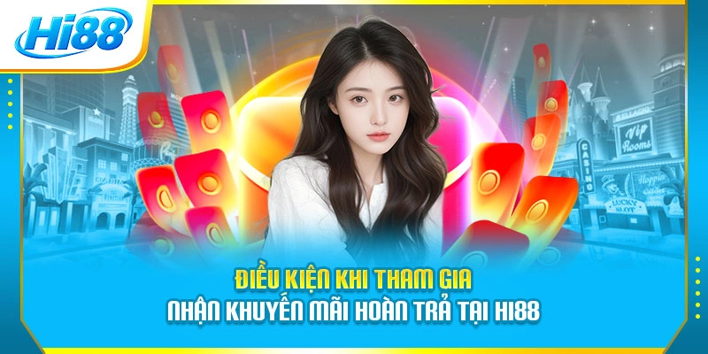 Điều kiện khi tham gia nhận khuyến mãi hoàn trả tại Hi88