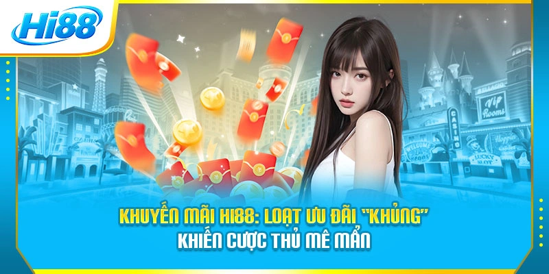 Khuyến Mãi Hi88 Loạt Ưu Đãi Khủng Khiến Cược Thủ Mê Mẩn
