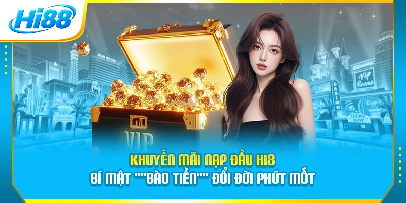 Khuyến Mãi Nạp Đầu Hi88 - Bí Mật Bào Tiền Đổi Đời Phút Mốt